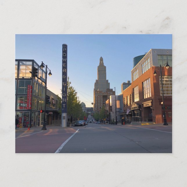 Postal Postcard de Kansas City (Anverso)