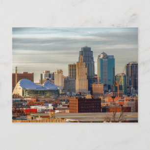 Postal Postcard de Kansas City Skyline