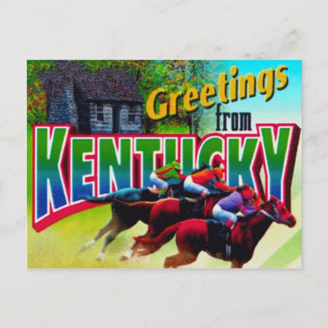 Postal Postcard de Kentucky (Anverso)