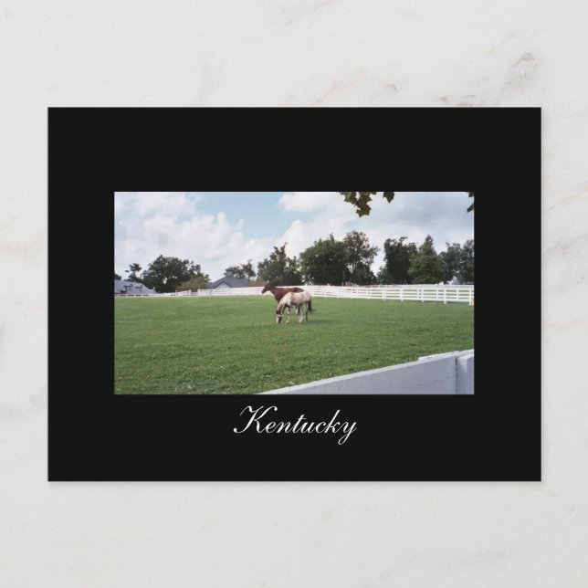 Postal Postcard de Kentucky (Anverso)