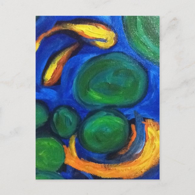 Postal Postcard de Koi Joy (Anverso)