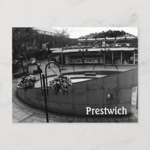 Postal Postcard de la aldea Prestwich