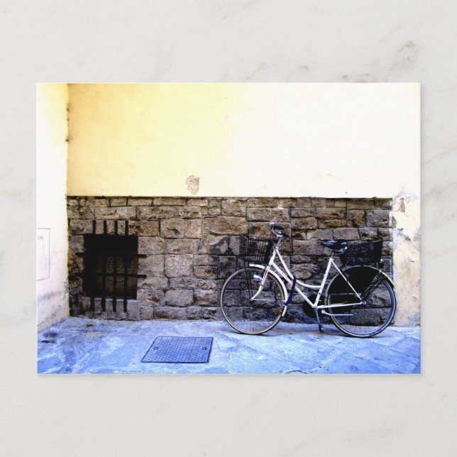 Postal Postcard de la bicicleta en Italia (Anverso)