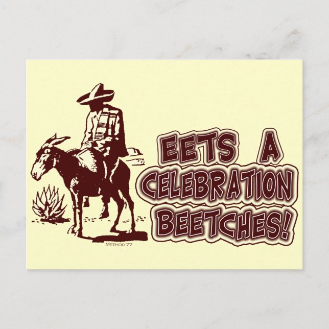 Postal Postcard de la celebración del Cinco (Anverso)