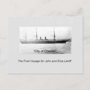 Postal Postcard de la ciudad de Chester