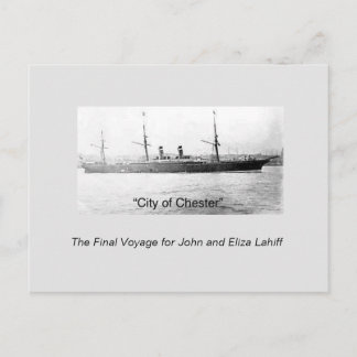 Postal Postcard de la ciudad de Chester