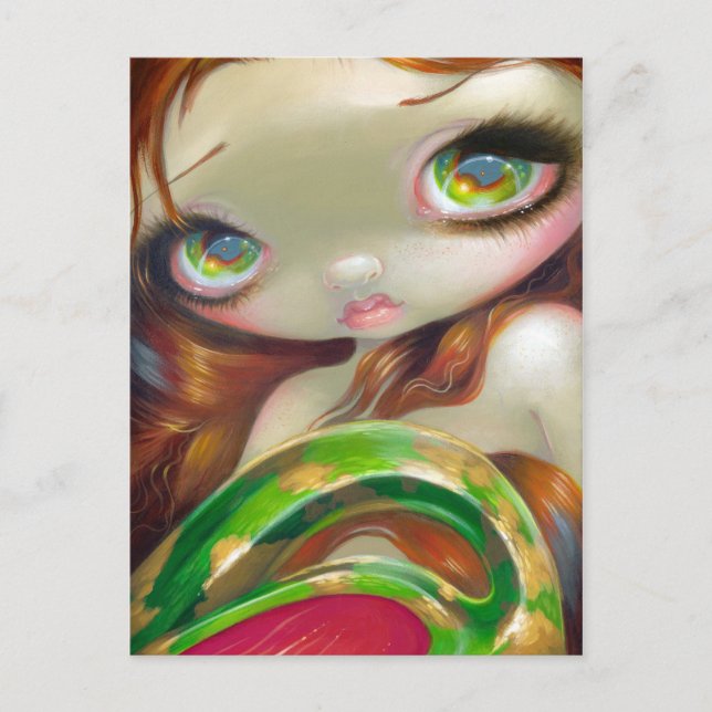 Postal Postcard de "La cola del oro de la Mossy" (Anverso)