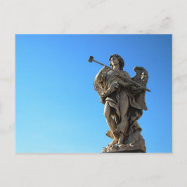 Postal Postcard de la Estatua de Ángel
