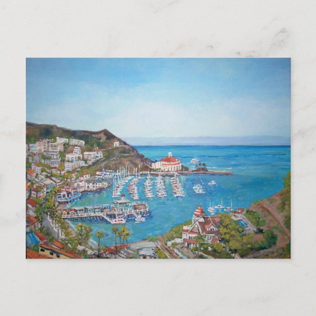 Postal Postcard de la isla Catalina (Anverso)