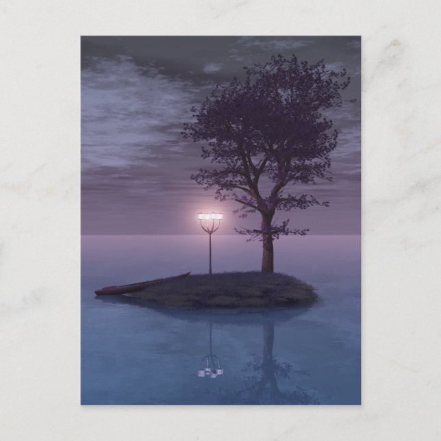 Postal Postcard de la Isla de Wanderers (Anverso)