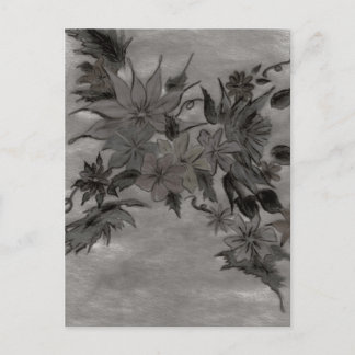 Postal Postcard de la matriz de seda