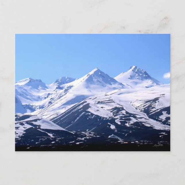 Postal Postcard de la montaña Ararat (Anverso)