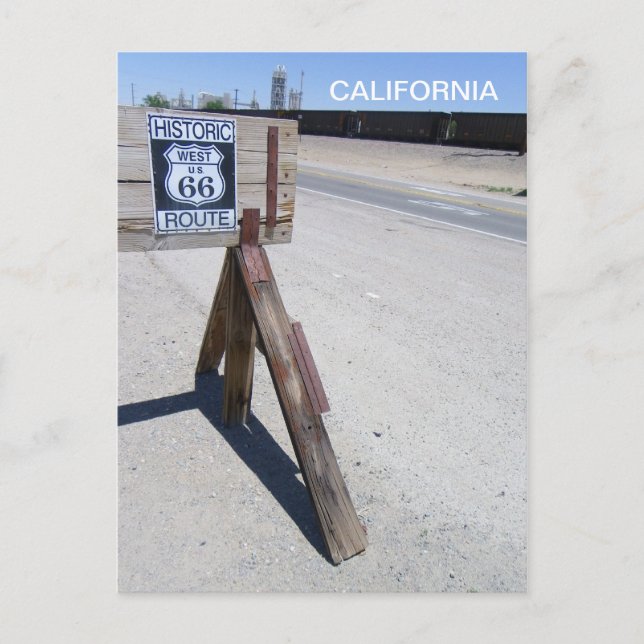 Postal ¡Postcard de la ruta 66! (Anverso)