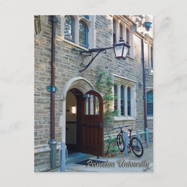 Postal Postcard de la Universidad de Princeton (Anverso)
