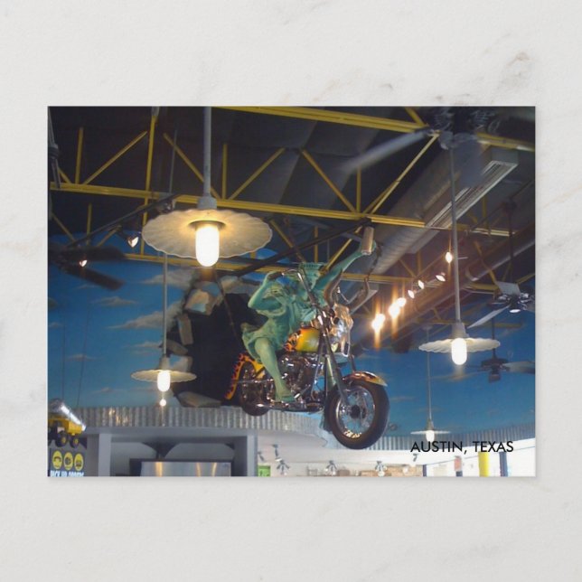 Postal Postcard de Lady Liberty (Anverso)