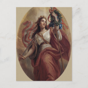 Postal Postcard de Lady Liberty
