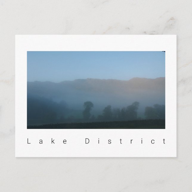 Postal Postcard de Lake District (Anverso)