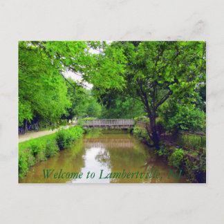 Postal Postcard de Lambertville