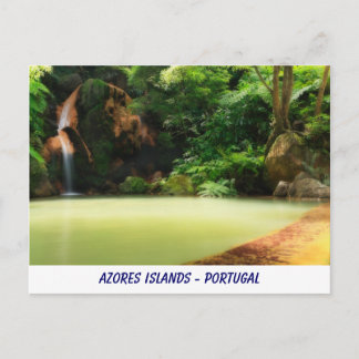 Postal Postcard de las islas Azores