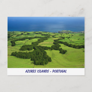 Postal Postcard de las islas Azores