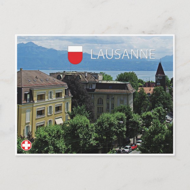 Postal Postcard de Lausana - Suiza (Anverso)