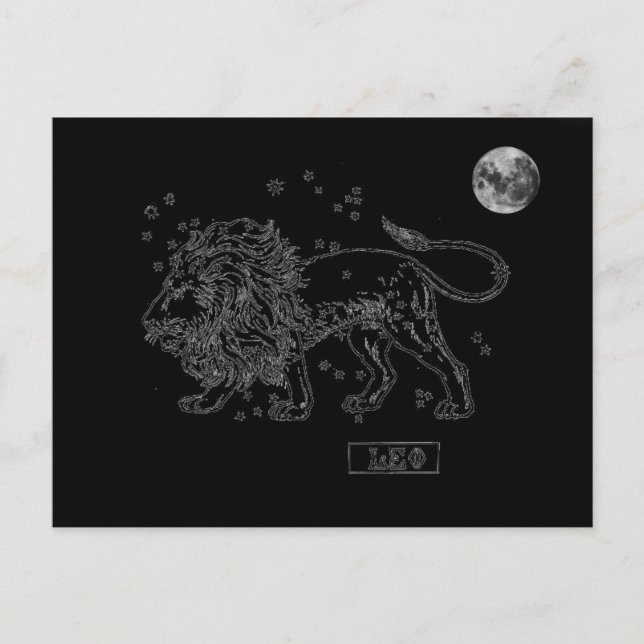 Postal Postcard de Leo (Anverso)