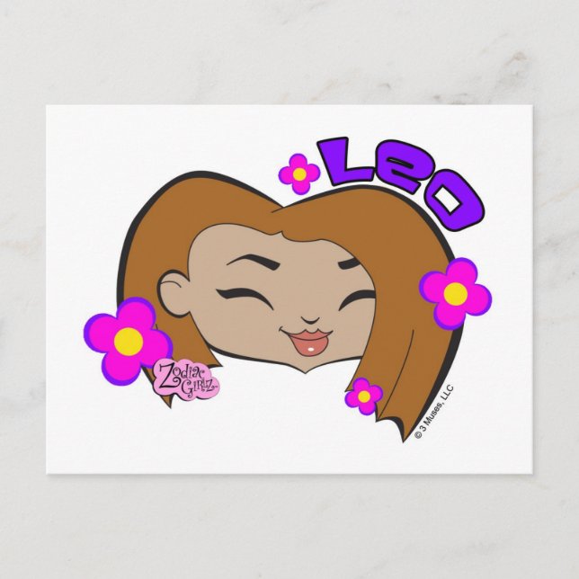 Postal Postcard de Leo (Anverso)