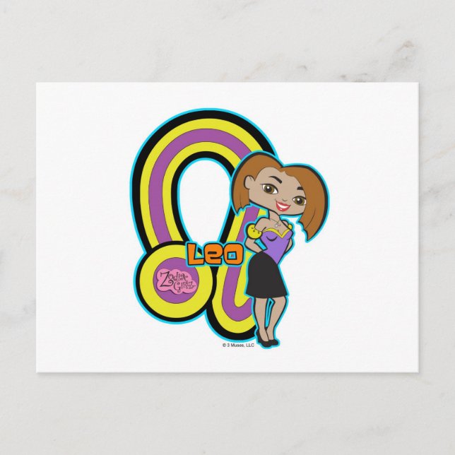 Postal Postcard de Leo (Anverso)