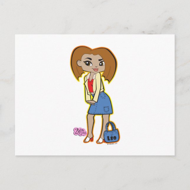 Postal Postcard de Leo (Anverso)