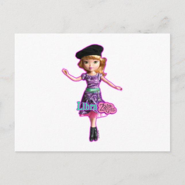 Postal Postcard de Libra (Anverso)