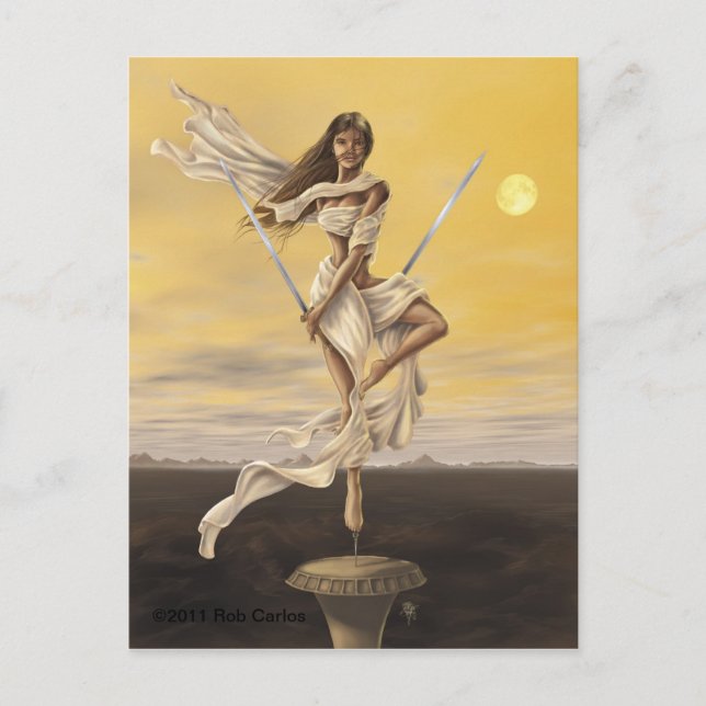 Postal Postcard de Libra (Anverso)