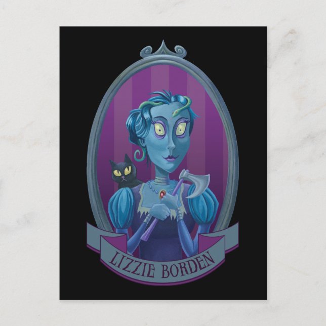 Postal Postcard de Lizzie Borden (Anverso)