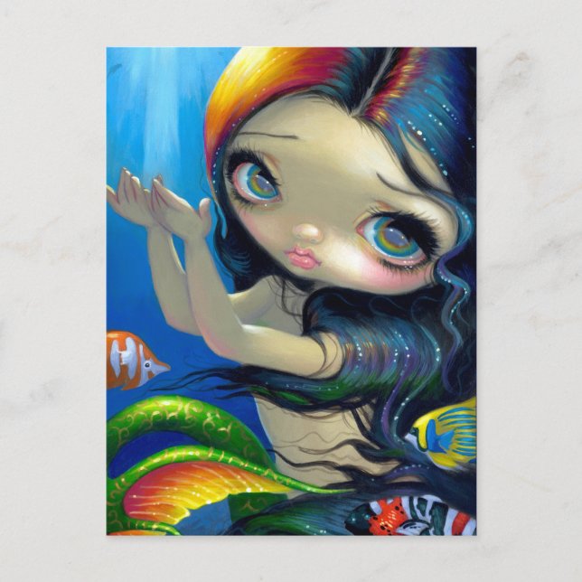 Postal Postcard de "Llegar al atardecer" (Anverso)