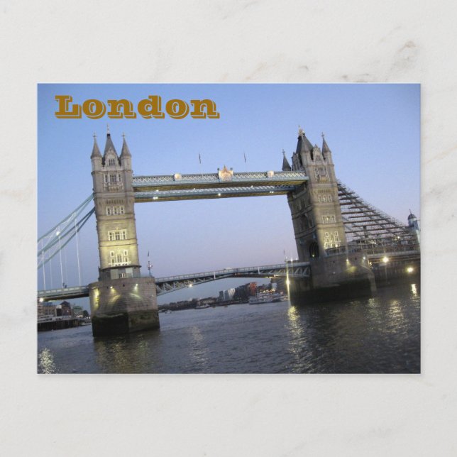 Postal PostCard de Londres (Anverso)