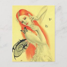 Postal Postcard de los secretos de las hadas de mariposa