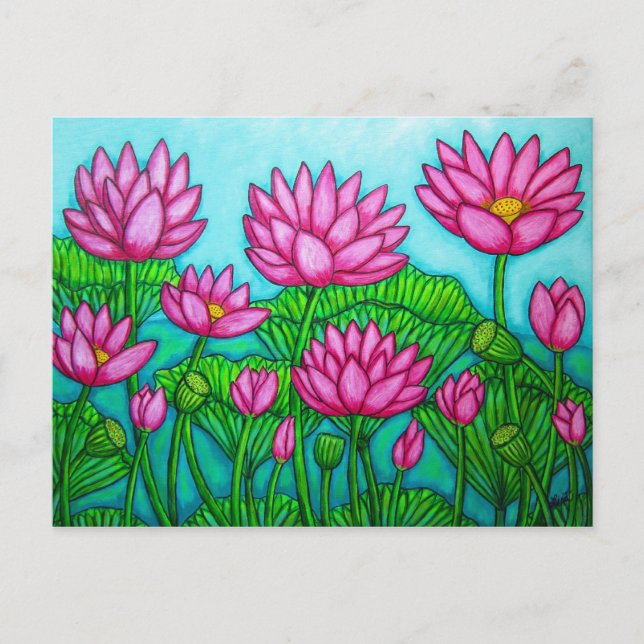 Postal Postcard de Lotus Bliss (Anverso)