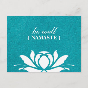 Postal Postcard de Lotus "Gracias"