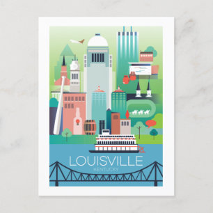 Postal Postcard de Louisville