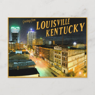 Postal Postcard de Louisville Kentucky