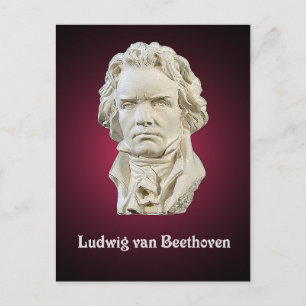 Postal Postcard de Ludwig van Beethoven