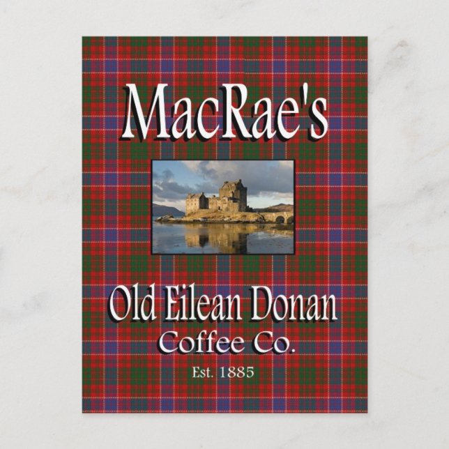 Postal Postcard de MacRae (Anverso)