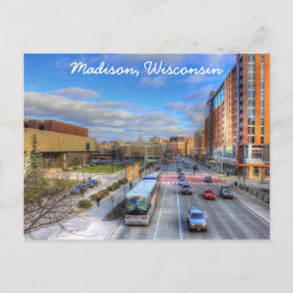 Postal Postcard de Madison Wisconsin