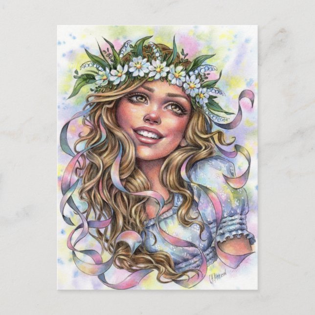 Postal Postcard de Mae Beltane (Anverso)