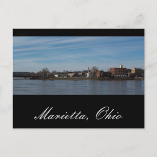 Postal Postcard de Marietta Ohio