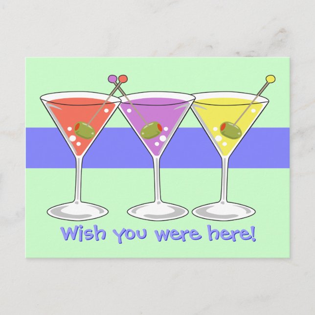 Postal Postcard de Martinis (Anverso)