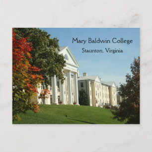 Postal Postcard de Mary Baldwin College Staunton VA Virgi