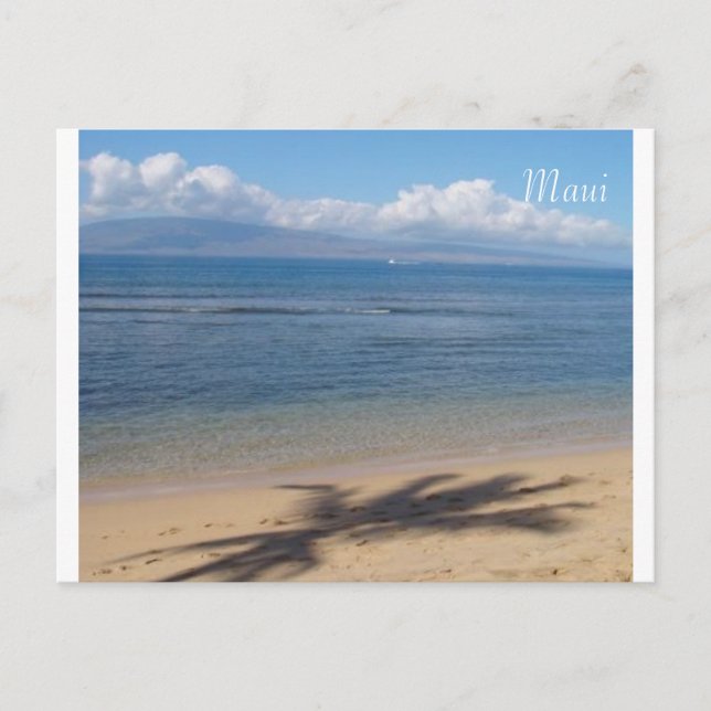 Postal Postcard de Maui (Anverso)