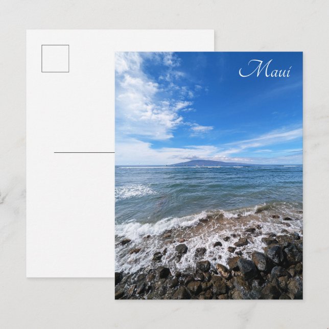 Postal Postcard de Maui (Anverso / Reverso)