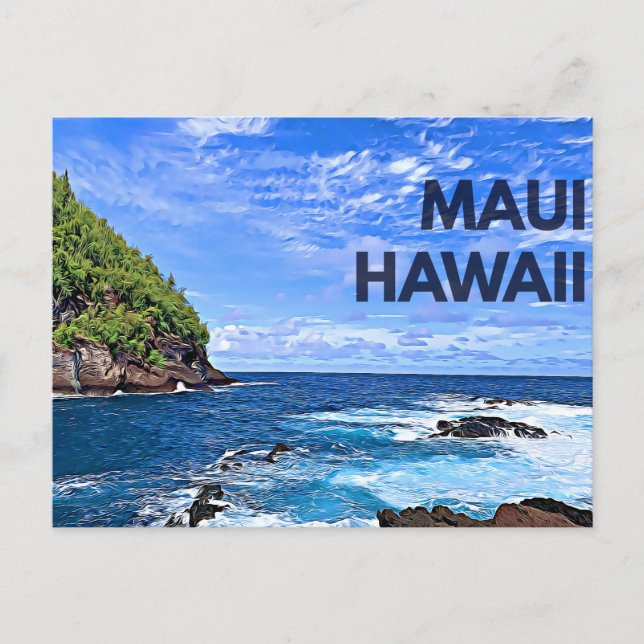 Postal Postcard de Maui (Anverso)