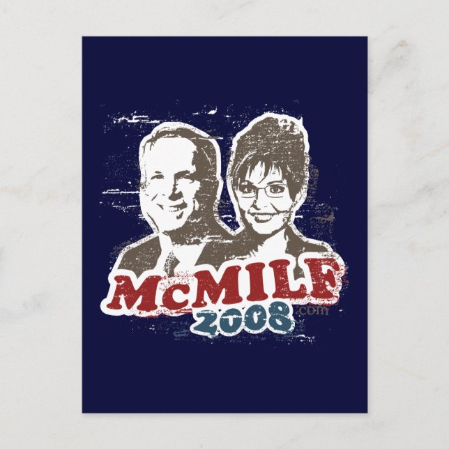 Postal Postcard de McMilf 2008 (Anverso)